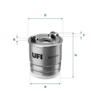 24.111.00 Palivový filter UFI
