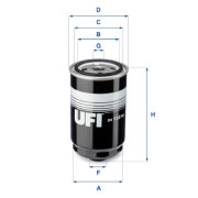24.122.00 Palivový filter UFI