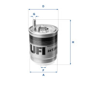 24.129.00 Palivový filter UFI
