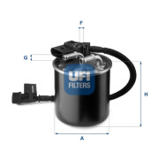 24.149.00 Palivový filter UFI