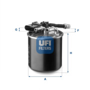 24.151.00 Palivový filter UFI