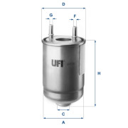 24.187.00 Palivový filter UFI