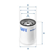 24.319.01 Palivový filter UFI