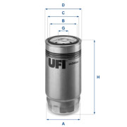 24.344.00 Palivový filter UFI