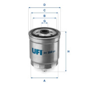 24.350.00 Palivový filter UFI