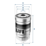 24.351.00 Palivový filter UFI