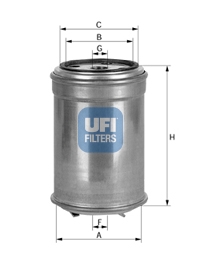 24.356.00 Palivový filter UFI