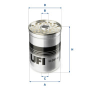 24.361.00 Palivový filter UFI