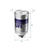 24.365.00 Palivový filter UFI