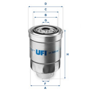 24.366.00 Palivový filter UFI