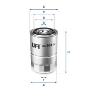 24.368.00 Palivový filter UFI