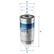 24.379.01 Palivový filter UFI