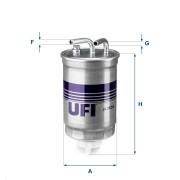 24.382.00 Palivový filter UFI