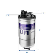 24.391.00 Palivový filter UFI