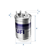 24.400.00 Palivový filter UFI