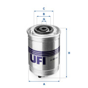 24.401.00 Palivový filter UFI