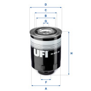 24.411.00 Palivový filter UFI
