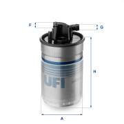 24.424.00 Palivový filter UFI
