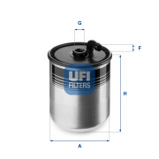 24.429.00 Palivový filter UFI