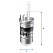 24.433.00 Palivový filter UFI