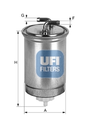 24.435.00 Palivový filter UFI