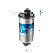 24.440.00 Palivový filter UFI