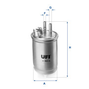 24.450.00 Palivový filter UFI