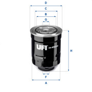 24.452.00 Palivový filter UFI