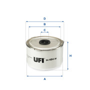 24.454.00 Palivový filter UFI