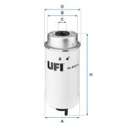 24.455.00 Palivový filter UFI
