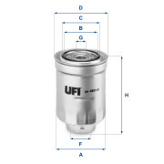 24.469.00 Palivový filter UFI