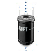 24.525.00 Palivový filter UFI