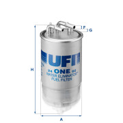 24.ONE.02 Palivový filter UFI