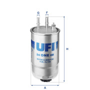 24.ONE.0B Palivový filter UFI