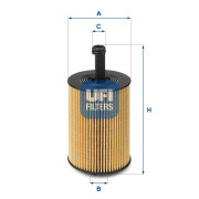 25.023.00 Olejový filter UFI