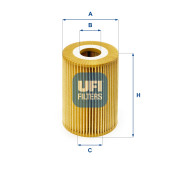25.026.00 Olejový filter UFI