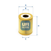 25.030.00 Olejový filter UFI