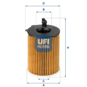 25.037.00 Olejový filter UFI