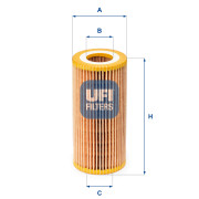 25.041.00 Olejový filter UFI
