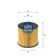 25.047.00 Olejový filter UFI