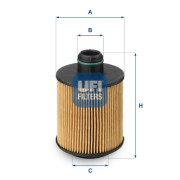 25.061.00 Olejový filter UFI