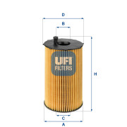 25.066.00 Olejový filter UFI