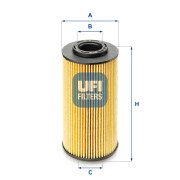 25.070.00 Olejový filter UFI