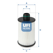 25.088.00 Olejový filter UFI