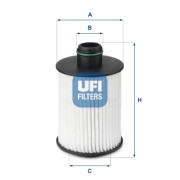 25.093.00 Olejový filter UFI