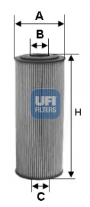 25.132.00 Olejový filter UFI