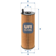 25.105.00 Olejový filter UFI