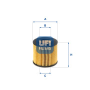 25.116.00 Olejový filter UFI