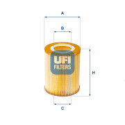 25.152.00 Olejový filter UFI
