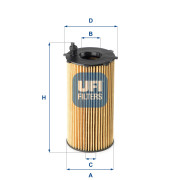 25.167.00 Olejový filter UFI